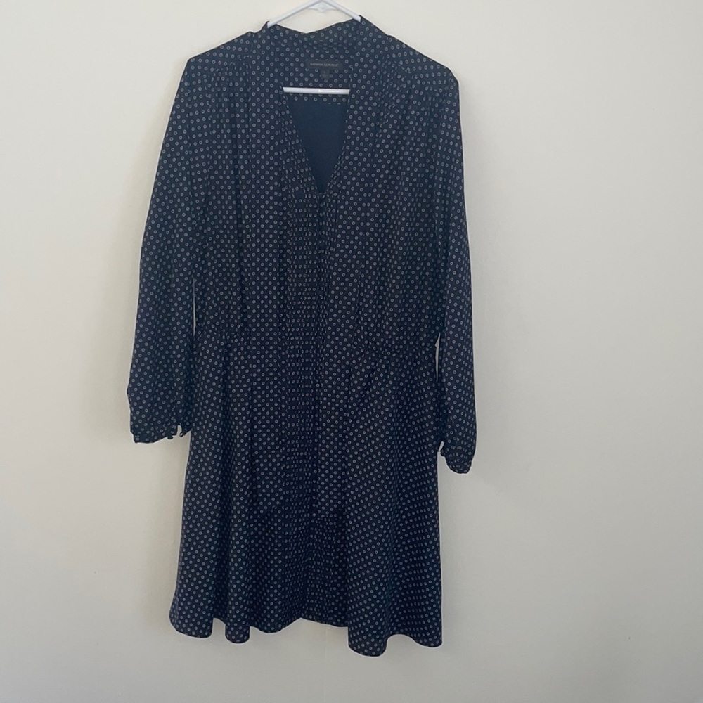 Banana Republic Navy Blue Dress